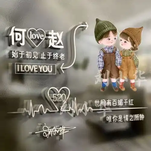  2022你的头像改换了,新款3d生肖款艺术签名头像,高端大气上档次