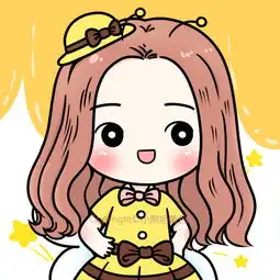  小熊奶黄包卡通情侣头像系列