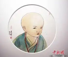  禅画小和尚水墨艺术展开幕集结小和尚萌呆表情