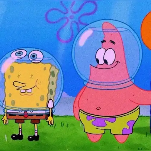  海绵宝宝情侣头像64张32对