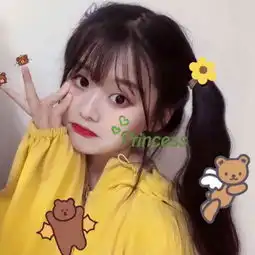 闺蜜头像两人可爱两张配对真人嘟嘴