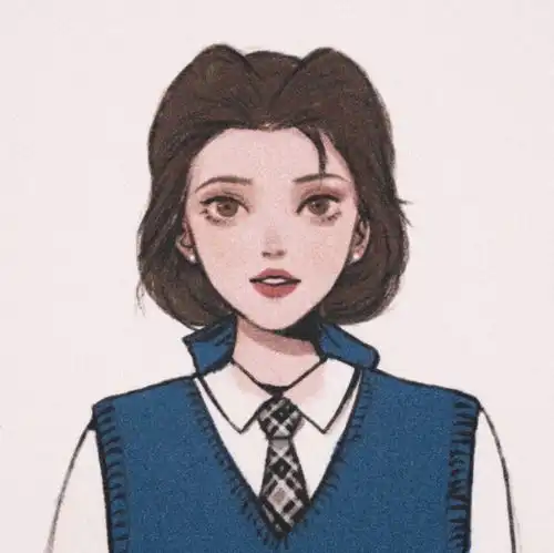  迪士尼在逃公主学院风手绘头像