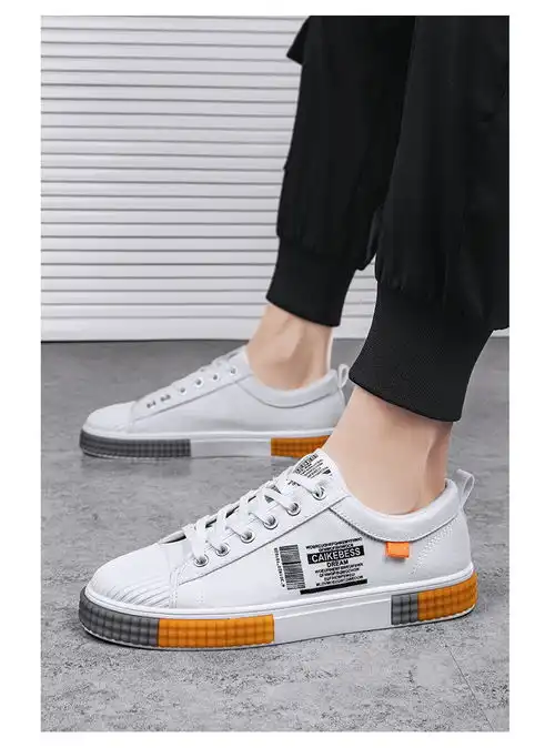  卓纪设计感小众低帮帆布鞋情侣款百搭ins潮学生党街拍男女鞋