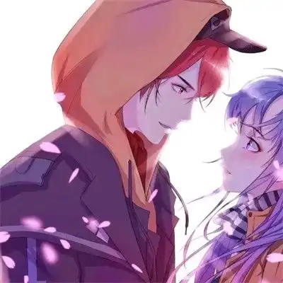  唯美卡通情侣头像可爱萌系情侣卡通头像