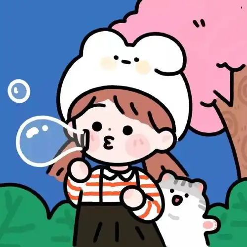  可可爱爱的情侣头像