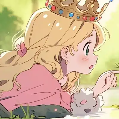  2023最新善良公主与动物动漫情侣情侣头像我要个性网