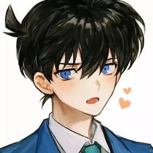  动漫男生头像愿你这一生不必经历丰富,而人生幸福