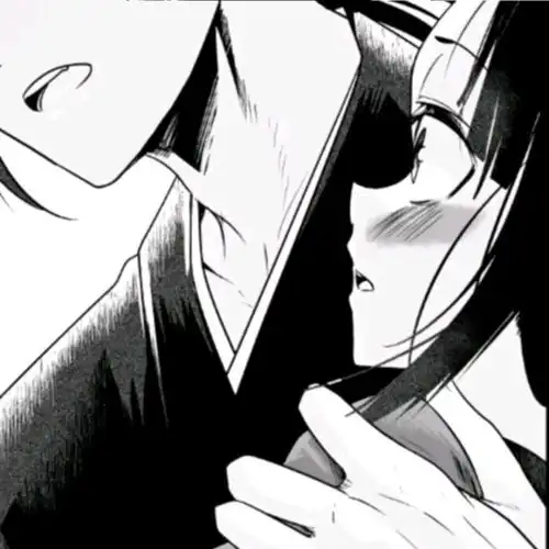  好看的黑白漫画风情头