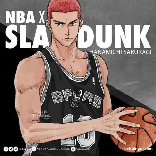  假如灌篮高手球员全部进入nba会是怎样