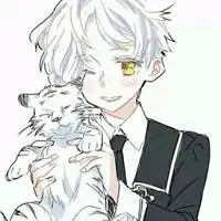  白底简约男生头像动漫冷酷帅气微信头像图片大全