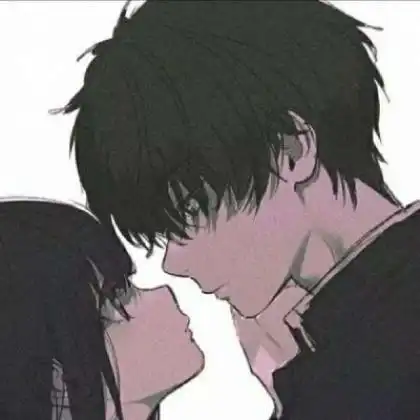  二次元的情侣头像分开,为了喜欢的人努力