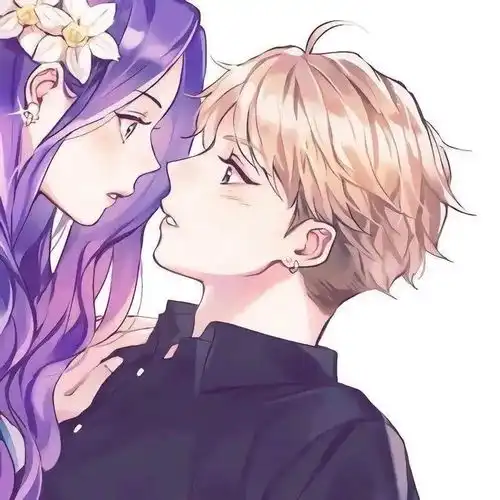  动漫情侣头像你的名字就是我最好的文案