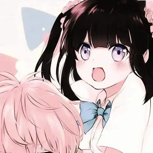  情侣头像不闻星河须臾固执走向你