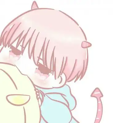  情侣头像卡通呆萌一对两张2020二次元情侣头像一男一女萌