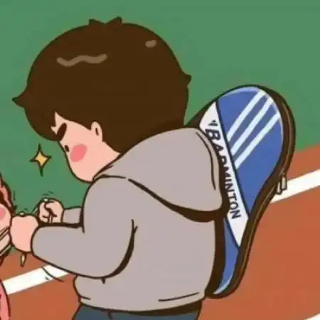  卡通情侣头像可爱一对爱是一点一点累积来的