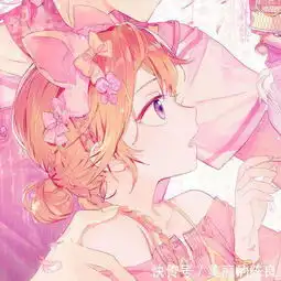  暖心二次元动漫情侣头像丨亲爱的,有你在身边很安心