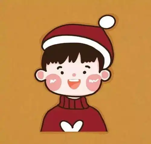  超可爱圣诞节情侣头像,送给特别的你