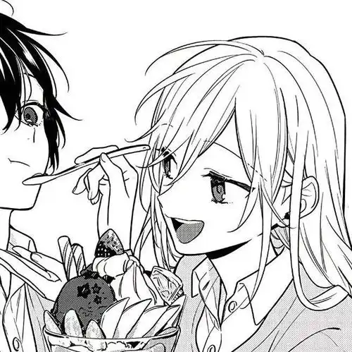  动漫头像丨黑白情侣头像