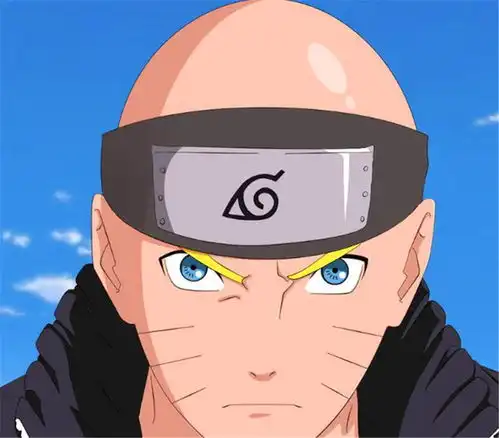  火影忍者当忍者们变成光头,佐助神似琦玉老师,雏田变成小和尚