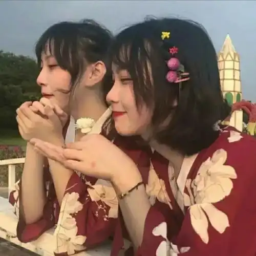推荐森系闺蜜头像03