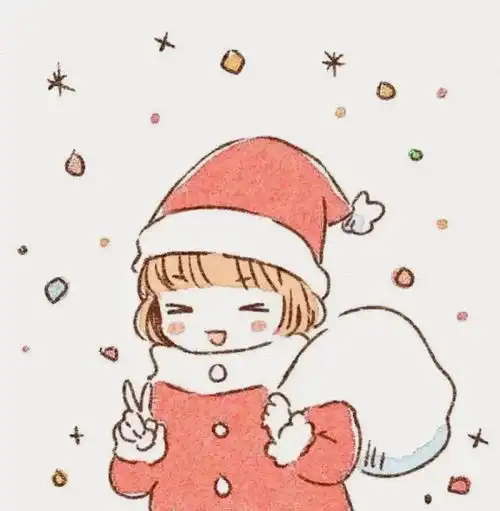  头像圣诞节情侣头像单人头像多人头像