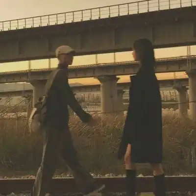  复古双人港风情头氛围感图片