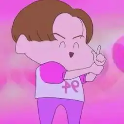  粉红色情侣头像