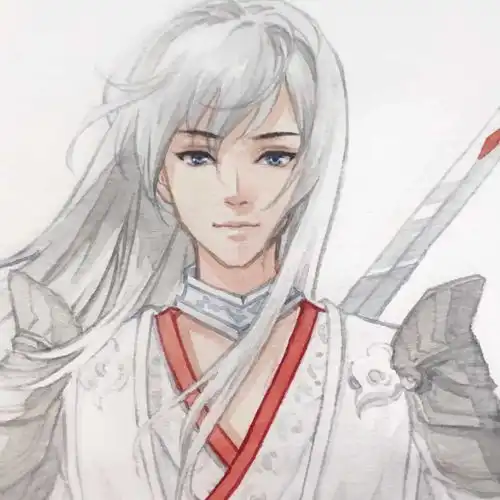  情侣头像丨先红了脸后红了眼