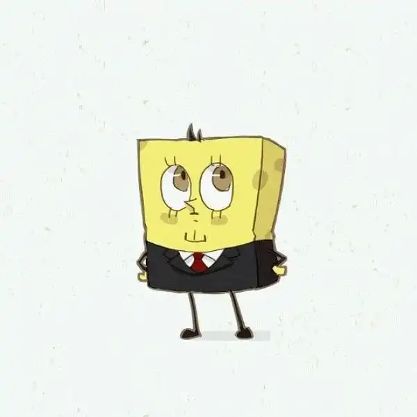  海绵宝宝8人头像一套海绵宝宝九人七人团体头像图片一组