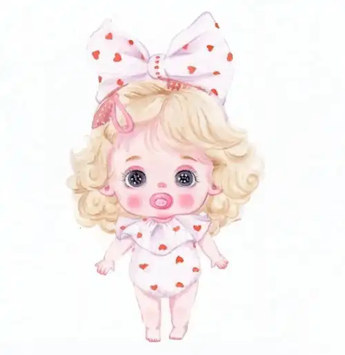  萌萌哒可爱萌娃微信头像