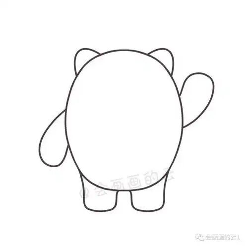 火爆全网的冰墩墩,你拥有了吗简笔画冰墩墩和雪容融