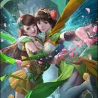  大乔小乔闺蜜头像q版大乔小乔头像一对