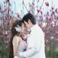 结婚情侣头像结婚的唯美时刻