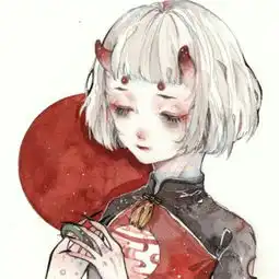  超漂亮的手绘古风美女头像这一坛往事你先好生藏着