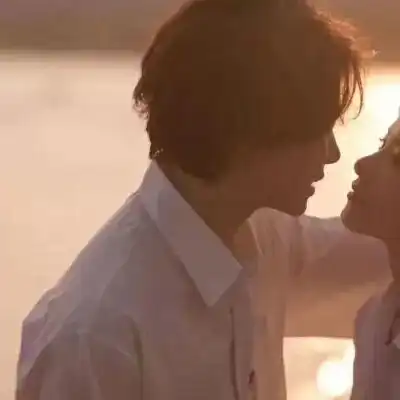  落日余晖浪漫情侣头像