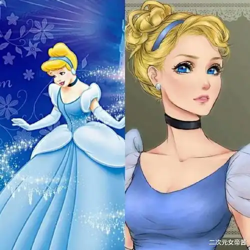  整容后的迪士尼公主,仙度瑞拉颜值高,爱丽儿差点认不出