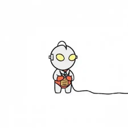  超级逗比的情侣头像很有意思的一个人一张