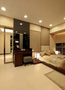  适合情侣的开放公寓厨卫设计别有情调