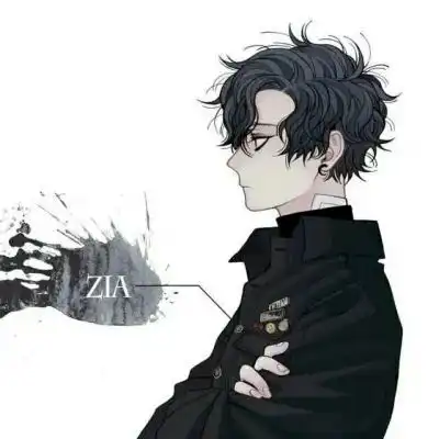  超帅霸气二次元男生头像冷酷帅气二次元动漫男生,酷酷