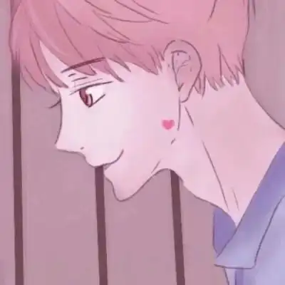  林弦一对两张可爱手绘二次元情情侣头像我要个性网