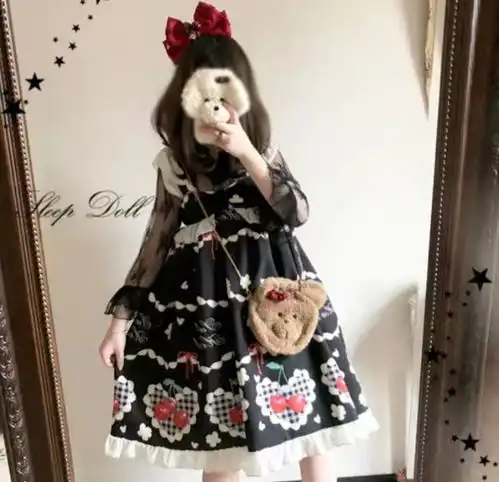 仙气白菜lolita内搭