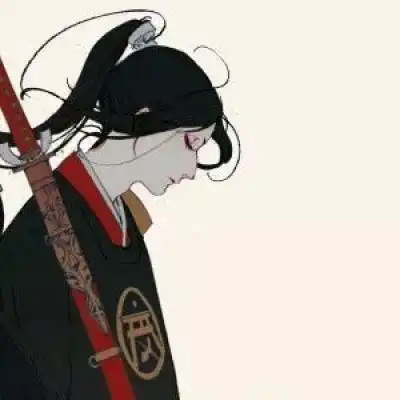 唯美古风情侣头像