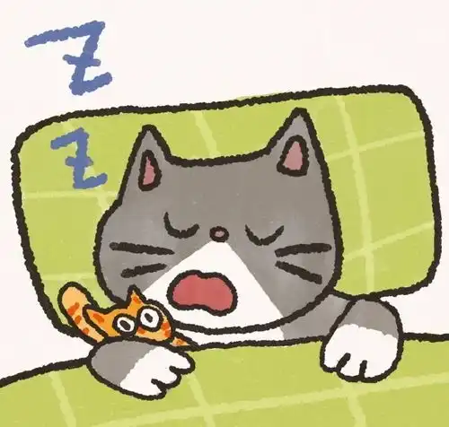  可爱的卡通猫咪头像