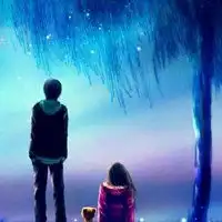  黑夜星空情侣微信头像图片微信头像图片大全