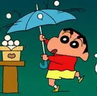  蜡笔小新搞笑萌素材顽皮的小新