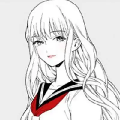  动漫女头.我们终会离去.