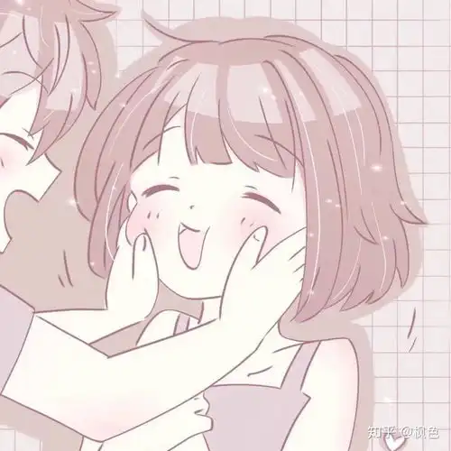  卡通情侣头像你很好,值得被温柔对待