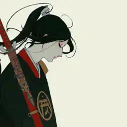  动漫情头男头古风