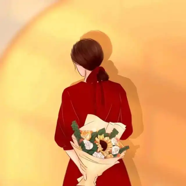  2022新年喜庆红色系头像5,新年快乐呀