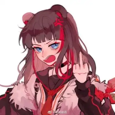  明日方舟团头酷拽竖起你的中卡通动漫头像我要个性网